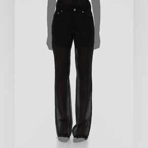 Helmut Lang Sheer Bootcut Trousers